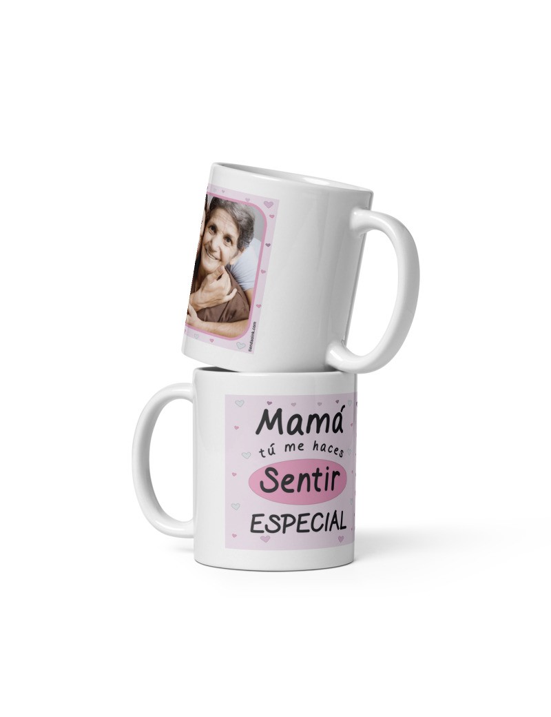 Taza Personalizada Mam Sentir Especial Con Foto