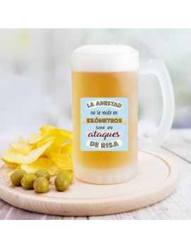 JARRA CERVEZA LA AMISTAD NO SE MIDE EN KM SE MIDE EN ATAQUES DE RISA product_id