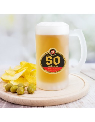 JARRA CERVEZA LOS 50 SON LA CAÑA product_id