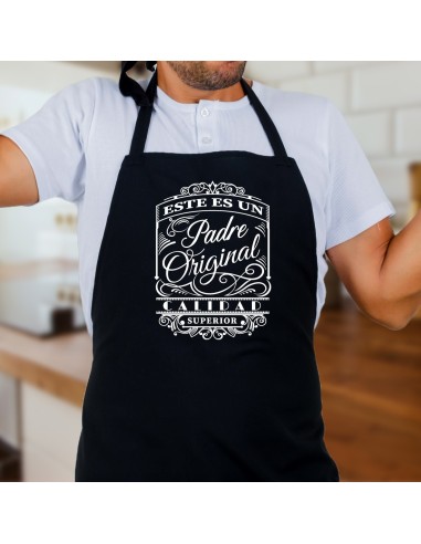 DELANTAL NEGRO PADRE ORIGINAL product_id