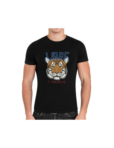 CAMISETA HOMBRE LIBRE Y SALVAJE NEGRA product_id