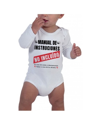 BODY BEBÉ MANUAL DE INSTRUCCIONES MANGA LARGA product_id