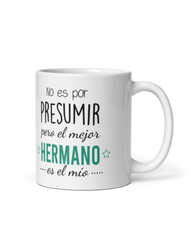 TAZA EL MEJOR NO ES POR PRESUMIR PERO EL MEJOR HERMANO ES EL MÍO product_id