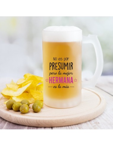 JARRA CERVEZA NO ES POR PRESUMIR PERO LA MEJOR HERMANA ES LA MÍA product_id