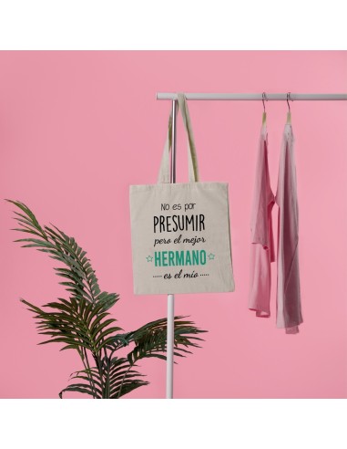 BOLSA ALGODÓN NO ES POR PRESUMIR PERO EL MEJOR HERMANO ES EL MÍO product_id