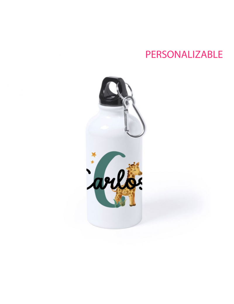 BOTELLA 400ML ANIMALES INICIAL Y NOMBRE PERSONALIZADA product_id