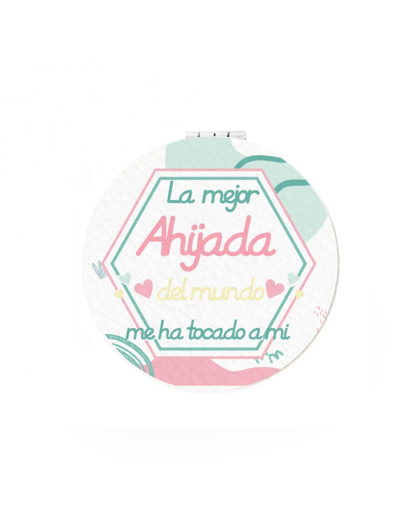 ESPEJO DE BOLSO CON AUMENTO - LA MEJOR AHIJADA ME HA TOCADO A MI product_id