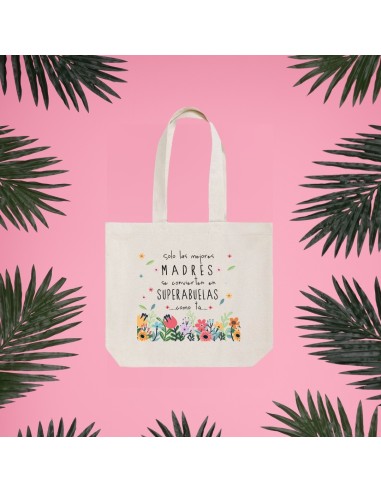 CAPAZO ALGODÓN SOLO LAS MEJORES MADRES SE CONVIERTEN EN SUPERABUELAS product_id
