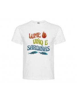 CAMISETA HOMBRE LUME VIÑO E SARDIÑAS product_id