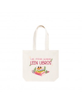 CAPAZO ALGODÓN LAS CHICAS GUAPAS LEEN LIBRO product_id