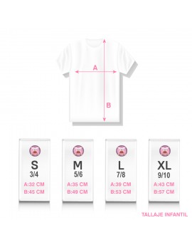 CAMISETA INFANTIL BLANCA product_id