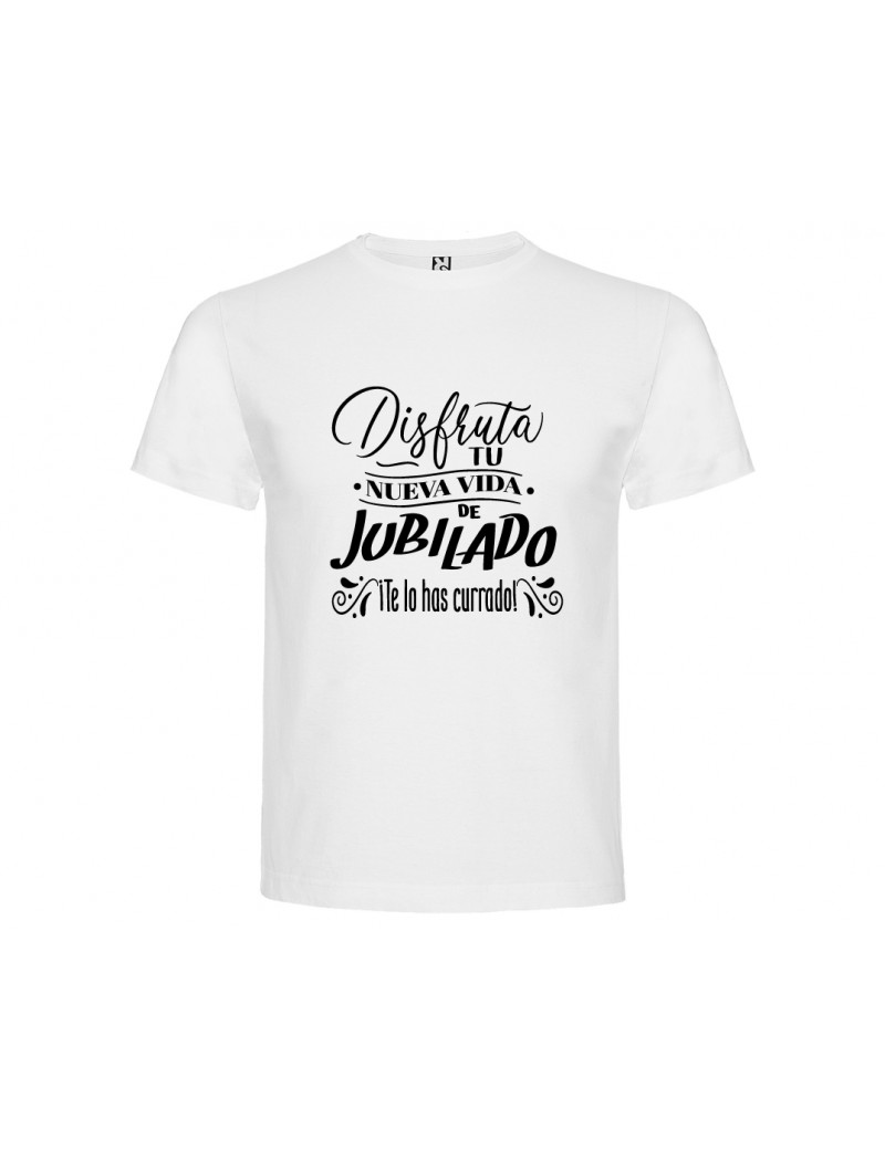 CAMISETA HOMBRE NUEVA VIDA DE JUBILADO BLANCA product_id CAMISETA HOMBRE NUEVA VIDA DE JUBILADO BLANCA product_id