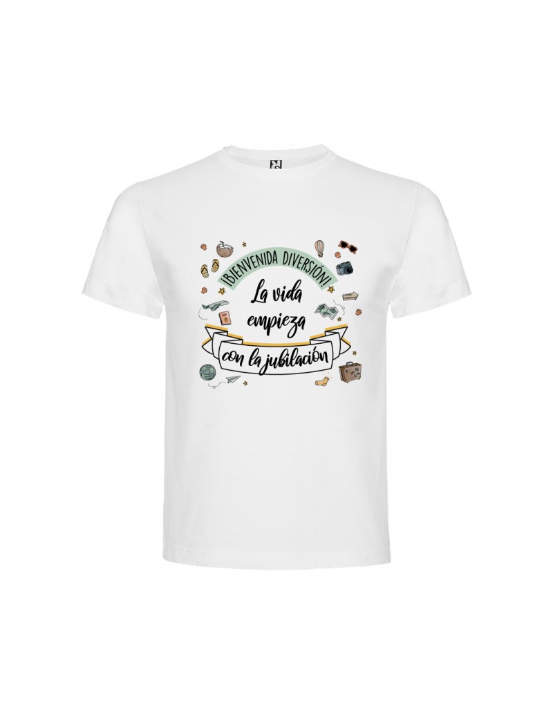 CAMISETA HOMBRE LA VIDA EMPIEZA CON LA JUBILACIÓN BLANCA product_id CAMISETA HOMBRE LA VIDA EMPIEZA CON LA JUBILACIÓN BLANCA product_id