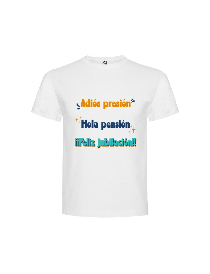 CAMISETA HOMBRE ADIÓS PRESIÓN HOLA PENSIÓN BLANCA product_id CAMISETA HOMBRE ADIÓS PRESIÓN HOLA PENSIÓN BLANCA product_id