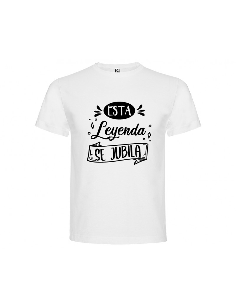CAMISETA HOMBRE ESTA LEYENDA SE JUBILA BLANCA product_id CAMISETA HOMBRE ESTA LEYENDA SE JUBILA BLANCA product_id