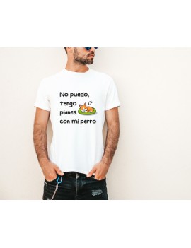 CAMISETA HOMBRE NO PUEDO TENGO PLANES CON MI PERRO product_id