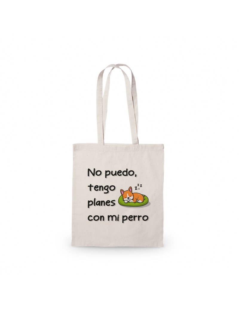 BOLSA ALGODÓN NO PUEDO TENGO PLANES CON MI PERRO product_id BOLSA ALGODÓN NO PUEDO TENGO PLANES CON MI PERRO product_id