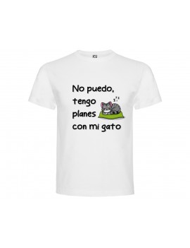 CAMISETA HOMBRE NO PUEDO TENGO PLANES CON MI GATO product_id