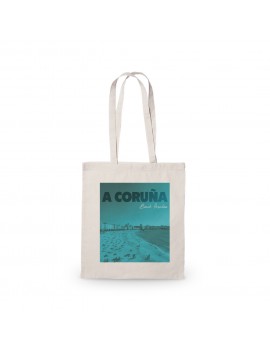 BOLSA ALGODÓN A CORUÑA BEACH PARADISE product_id
