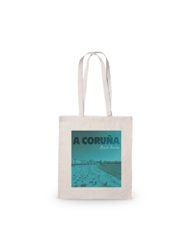 BOLSA ALGODÓN A CORUÑA BEACH PARADISE product_id BOLSA ALGODÓN A CORUÑA BEACH PARADISE product_id
