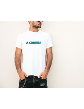 CAMISETA HOMBRE A CORUÑA BEACH PARADISE product_id