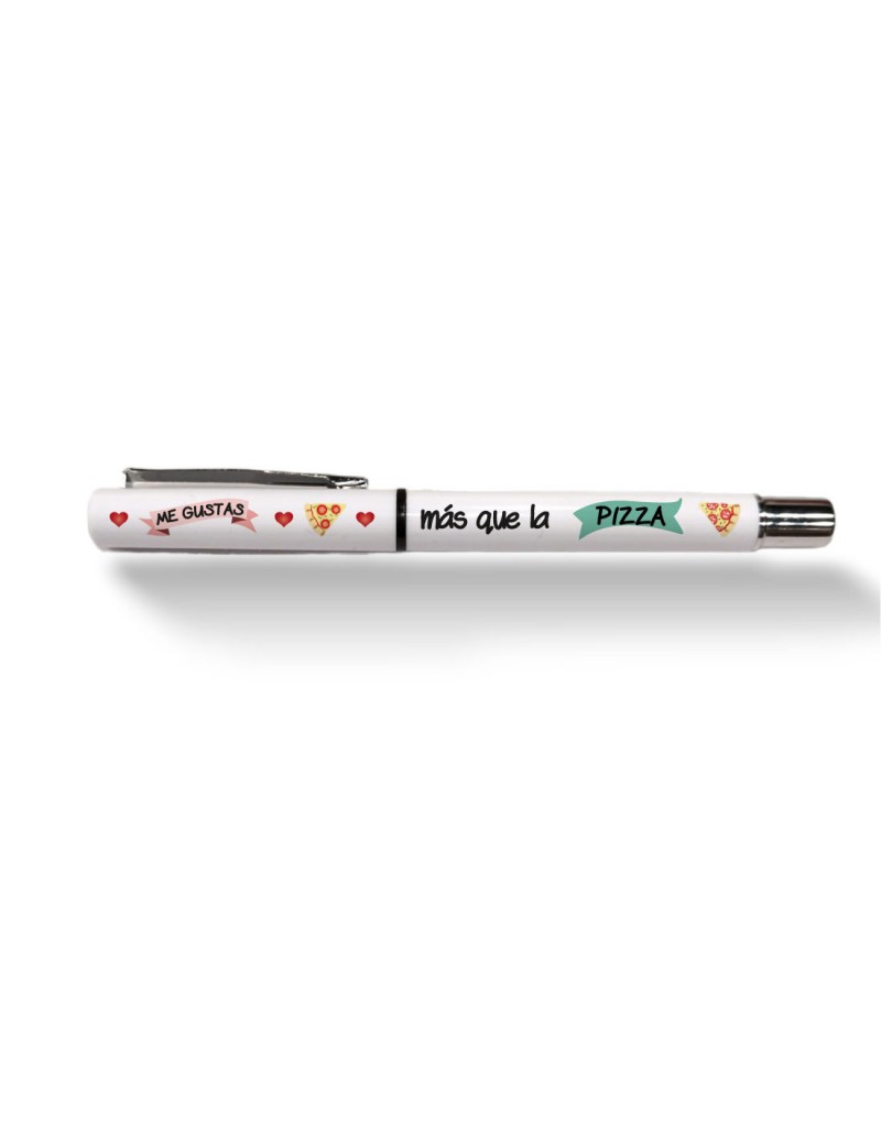 BOLÍGRAFO ROLLER ME GUSTAS MÁS QUE LA PIZZA product_id BOLÍGRAFO ROLLER ME GUSTAS MÁS QUE LA PIZZA product_id