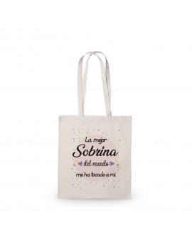 BOLSA ALGODÓN LA MEJOR SOBRINA ME HA TOCADO A MI product_id