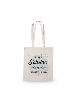 BOLSA ALGODÓN EL MEJOR SOBRINO ME HA TOCADO A MI product_id