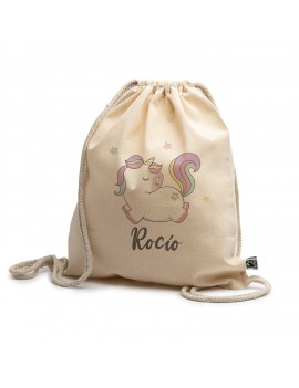 MOCHILA ALGODÓN DIBUJO Y NOMBRE PERSONALIZADA product_id