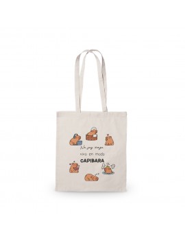BOLSA ALGODÓN VIVO EN MODO CAPIBARA product_id