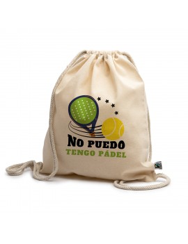MOCHILA ALGODÓN NO PUEDO TENGO PÁDEL product_id