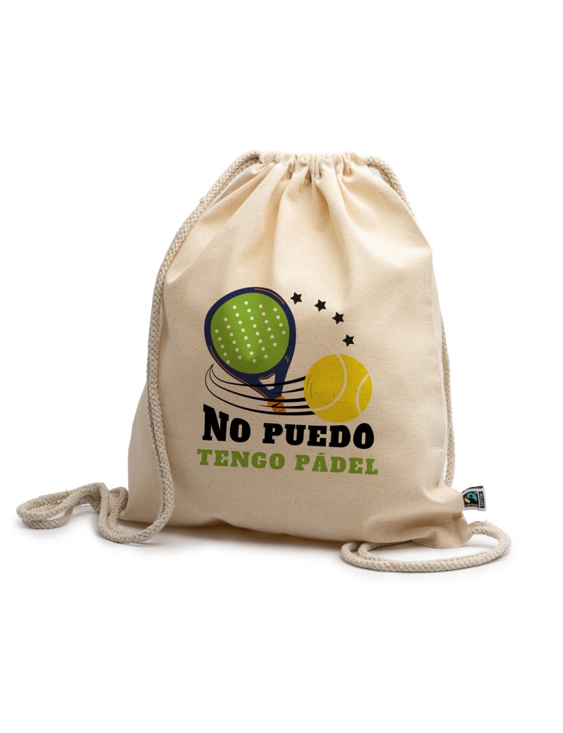 MOCHILA ALGODÓN NO PUEDO TENGO PÁDEL product_id