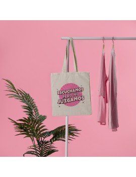 BOLSA ALGODÓN ESCUCHAMOS PERO NO JUZGAMOS product_id