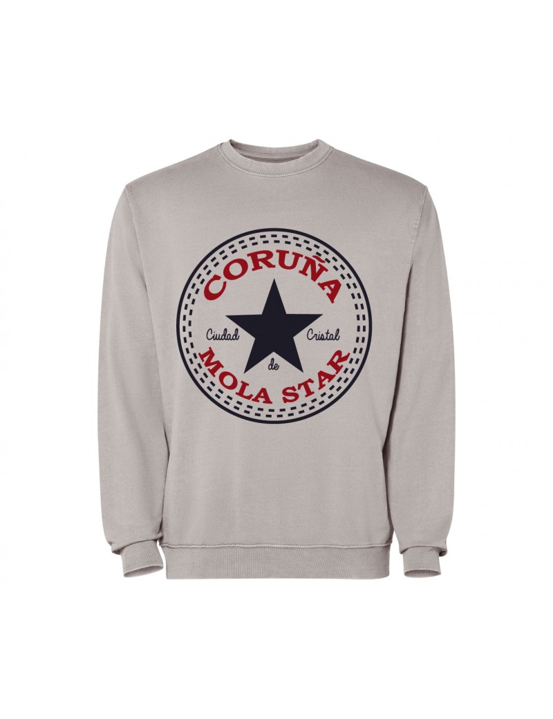 SUDADERA GRIS CORUÑA MOLA STAR product_id