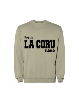 SUDADERA VERDE KAKI SOY DE LA CORU product_id