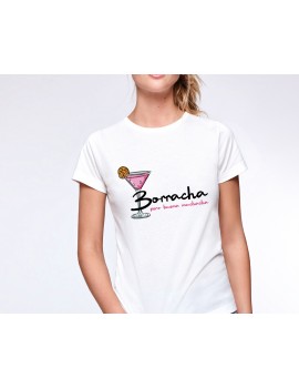 CAMISETA MUJER BORRACHA PERO BUENA MUCHACHA product_id