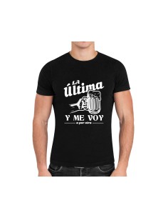 CAMISETA HOMBRE LA ÚLTIMA Y ME VOY NEGRA product_id 2