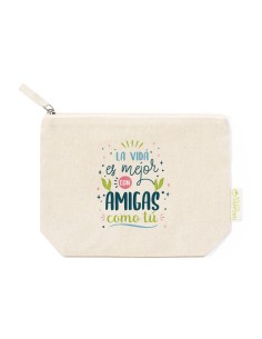 NECESER ALGODÓN LA VIDA ES MEJOR CON AMIGAS COMO TÚ product_id