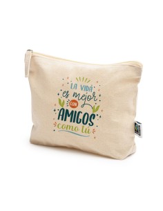 NECESER ALGODÓN LA VIDA ES MEJOR CON AMIGOS COMO TÚ product_id 2