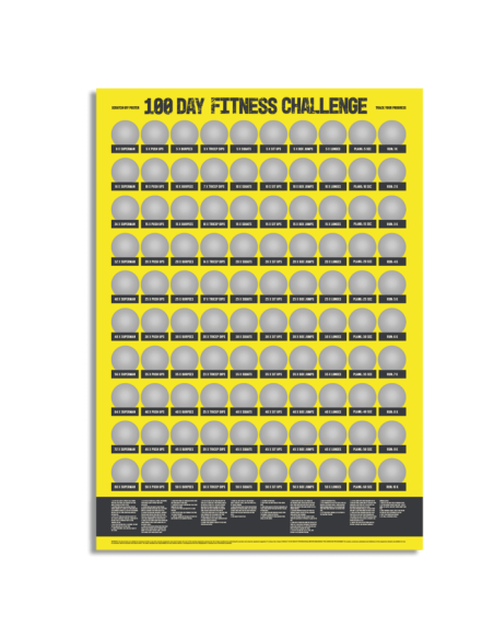 PÓSTER RASCAR 100 DIAS FITNESS product_id