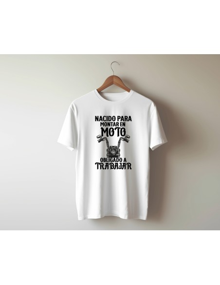 CAMISETA HOMBRE NACIDO PARA MONTAR EN MOTO product_id