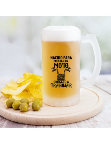 JARRA CERVEZA NACIDO PARA MONTAR EN MOTO product_id