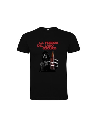 CAMISETA HOMBRE LA FUERZA DEL LADO OSCURO NEGRA product_id