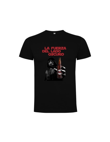 CAMISETA HOMBRE LA FUERZA DEL LADO OSCURO NEGRA product_id