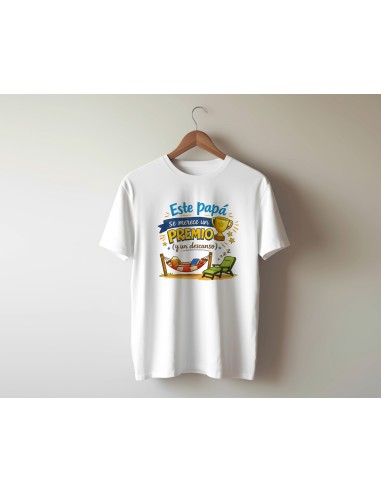 CAMISETA HOMBRE PAPÁ SE MERECE UN PREMIO product_id