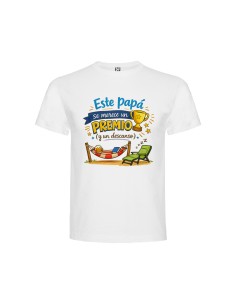 CAMISETA HOMBRE PAPÁ SE MERECE UN PREMIO product_id
