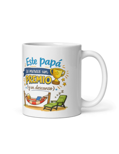 TAZA MEJOR PAPÁ SE MERECE UN PREMIO product_id