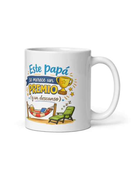 TAZA MEJOR PAPÁ SE MERECE UN PREMIO product_id