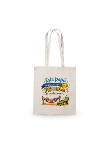 BOLSA ALGODÓN PAPÁ SE MERECE UN PREMIO product_id
