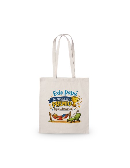 BOLSA ALGODÓN PAPÁ SE MERECE UN PREMIO product_id
